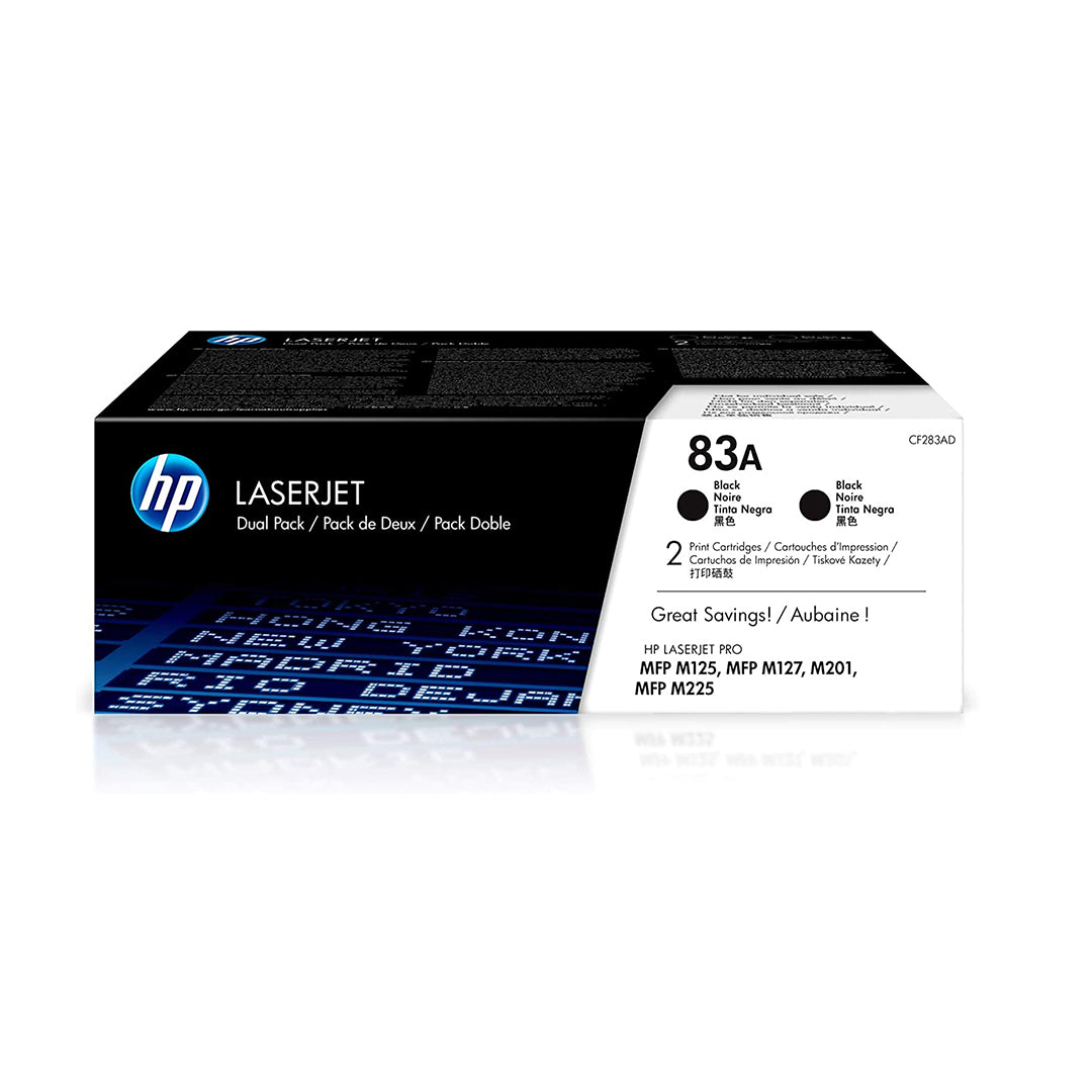 HP 83A (CF283A) Toner Cartridge for HP LaserJet Pro M125a, M125nw, M127fn, M127fw, M201dw Printers. Hp83A.