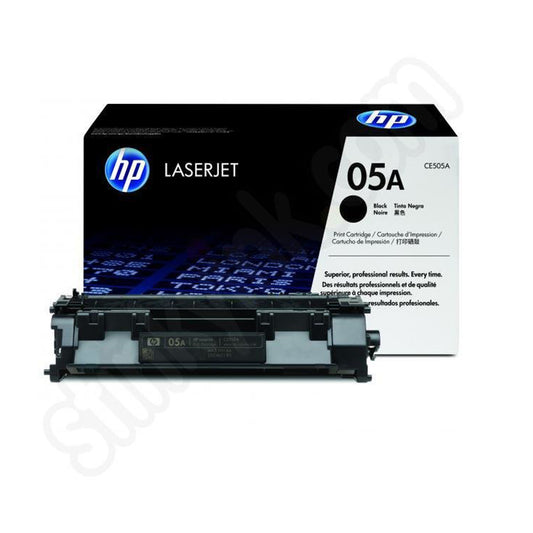 HP 05A (CE505A) Toner Cartridge for HP LaserJet P2035, P2035n, P2055d, P2055dn, P2055x Printers. Hp05A