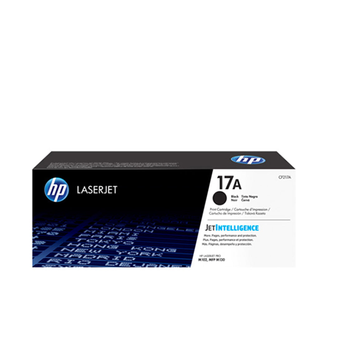 HP 17A (CF217A) Toner Cartridge for HP LaserJet Pro M102a, M102w, M130a, M130fn, M130fw Printers. HP17A.