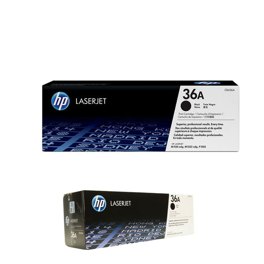 HP 36A (CB436A) Toner Cartridge for HP LaserJet P1505, P1505n, M1120, M1120n, M1522n Printers. HP36A.