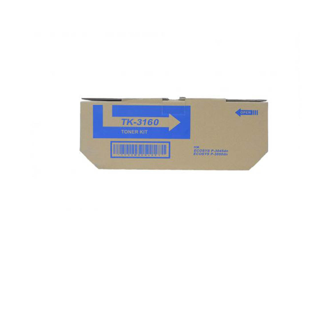 Kyocera TK-3160 Toner Cartridge for Kyocera ECOSYS P3045dn, P3050dn, P3055dn, P3060dn Printers