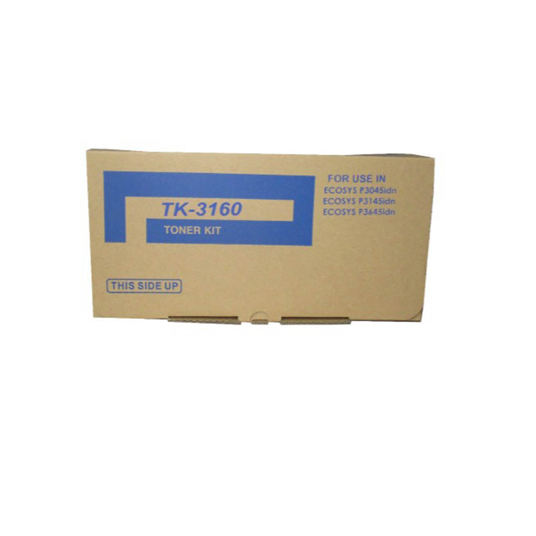 Kyocera TK-3160 Toner Cartridge for Kyocera ECOSYS P3045dn, P3050dn, P3055dn, P3060dn Printers