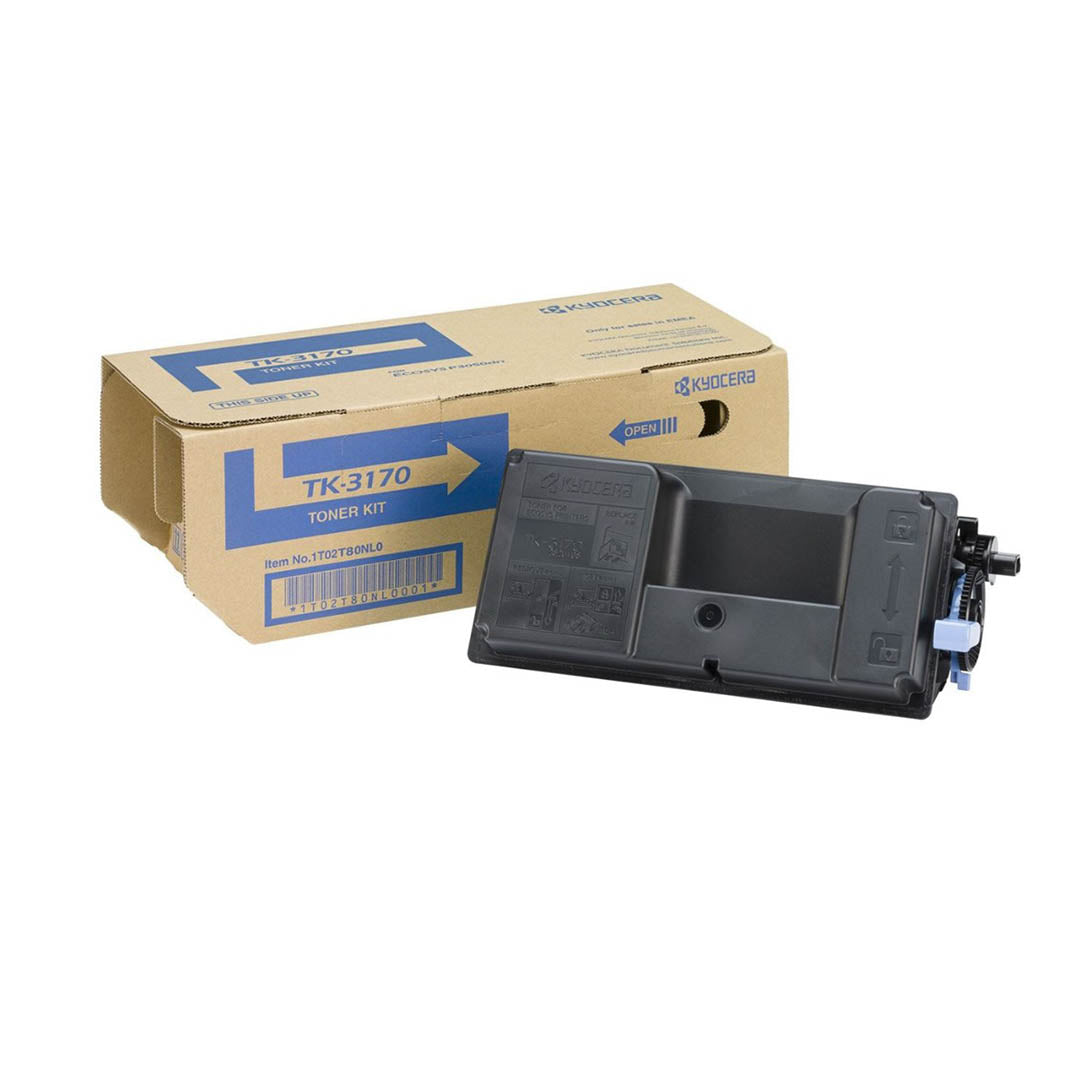 Kyocera TK-3170 Toner Cartridge for Kyocera ECOSYS P3050dn, P3055dn, P3060dn, M3860idnf Printers