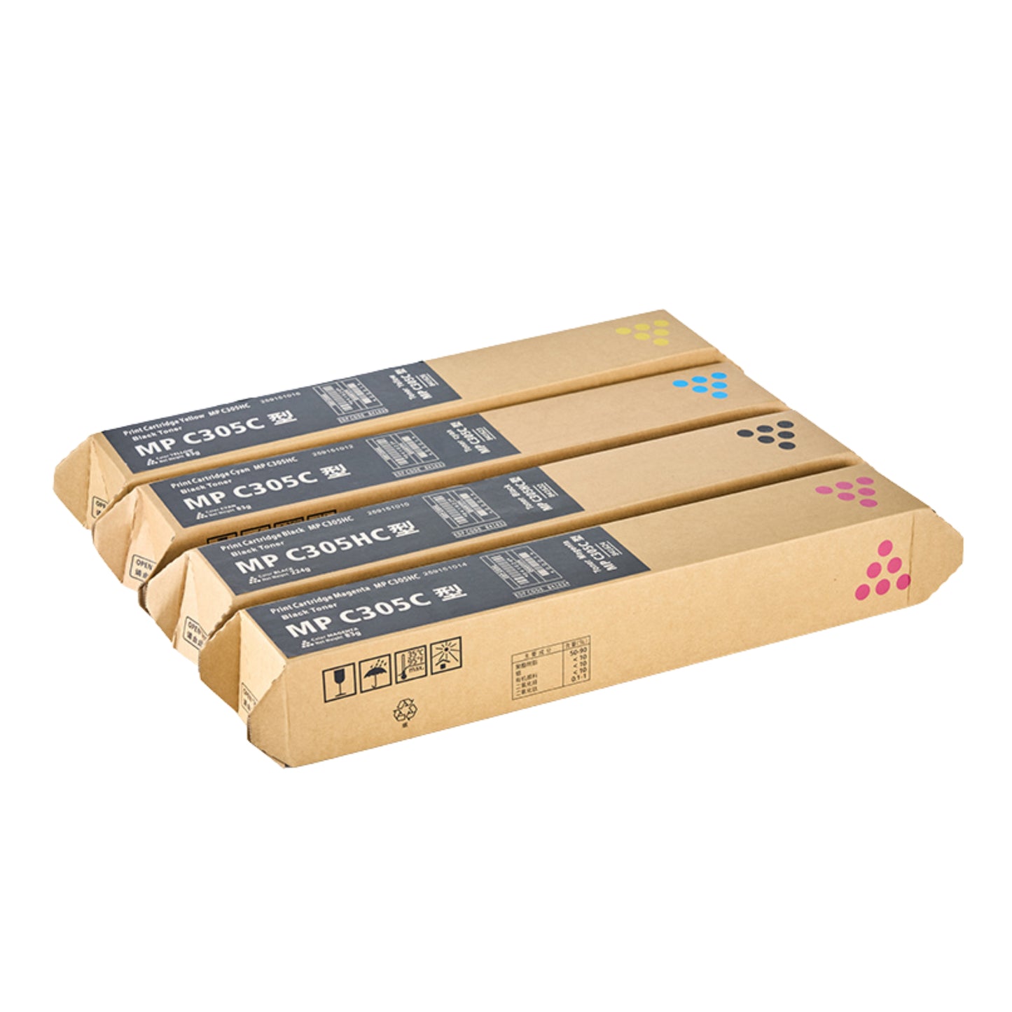 Ricoh MPC307 Toner Cartridge for Ricoh MPC 307, MP C307SP, MP C307SPF Printers
