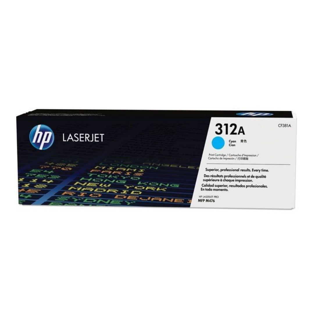 HP 312A Toner Cartridge (CF380A, CF381A, CF382A, CF383A) for HP Color LaserJet Pro M476 Series Printers