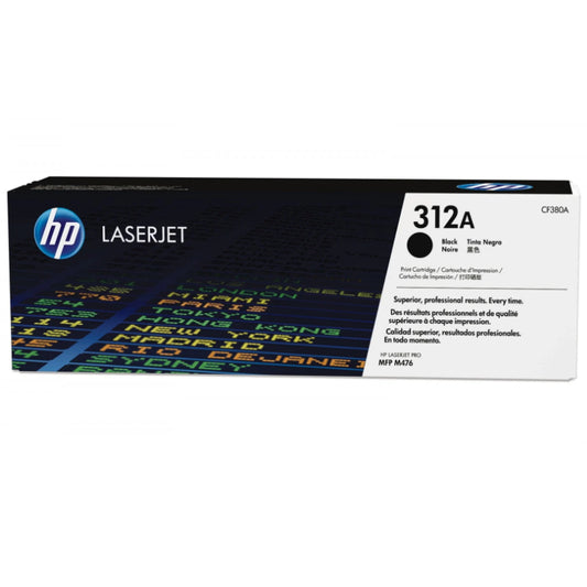 HP 312A Toner Cartridge (CF380A, CF381A, CF382A, CF383A) for HP Color LaserJet Pro M476 Series Printers