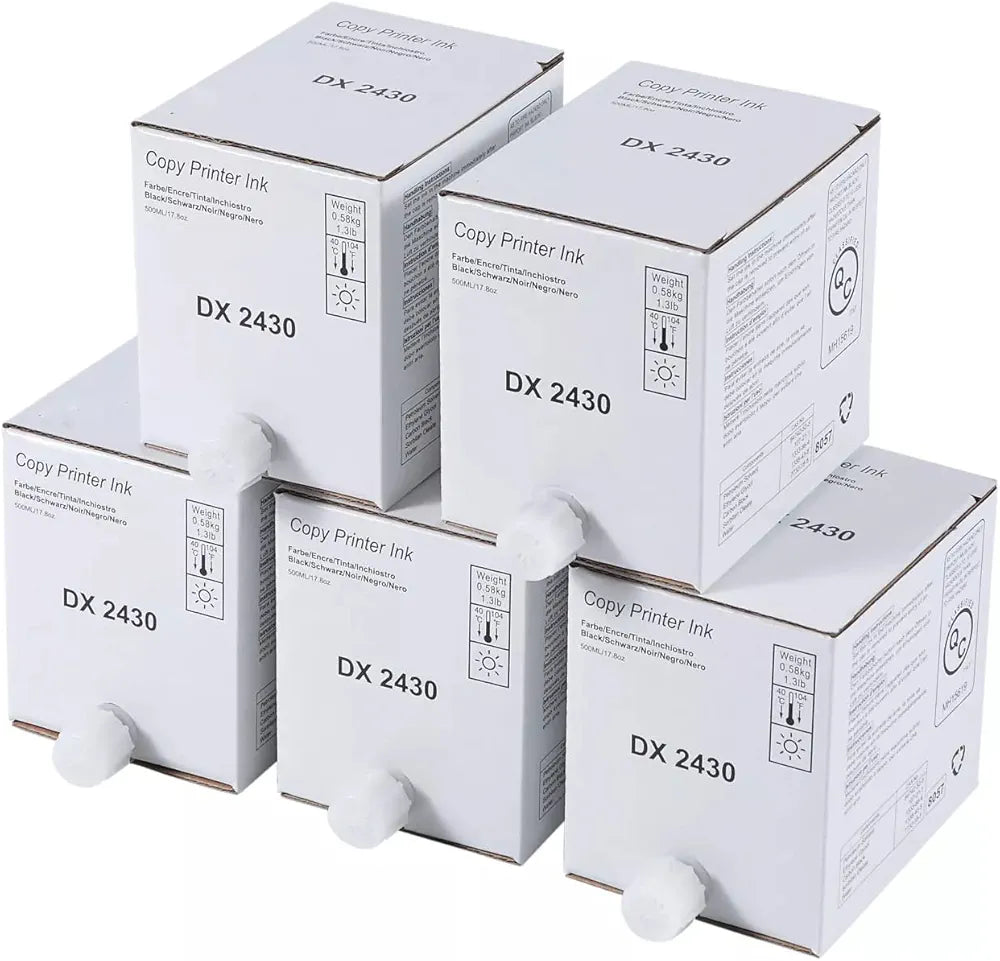 Ricoh DX2430 Ink Cartridge for Ricoh Priport DX2330, DX2430, DX2433 Digital Duplicators.