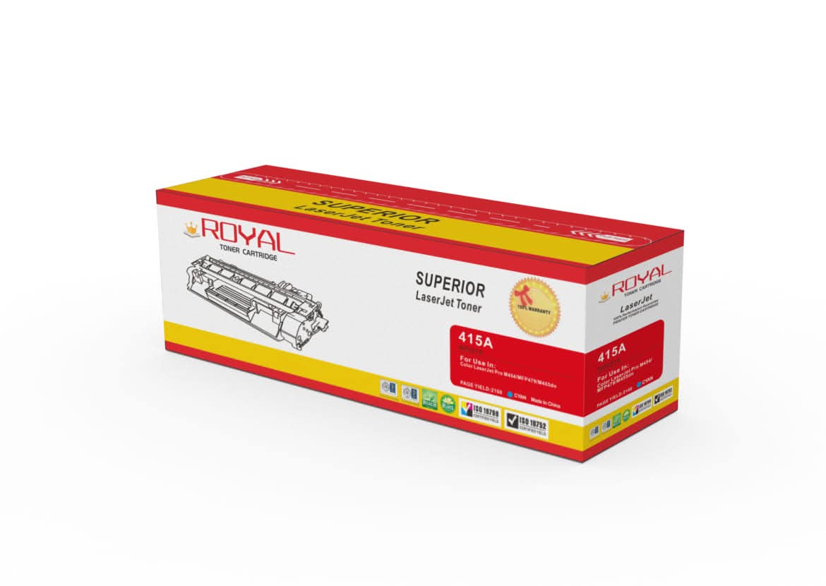 Compatible HP 415A Toner Cartridge (W2030A, W2031A, W2032A, W2033A) for HP Color LaserJet Pro M454 and M479 Series Printers