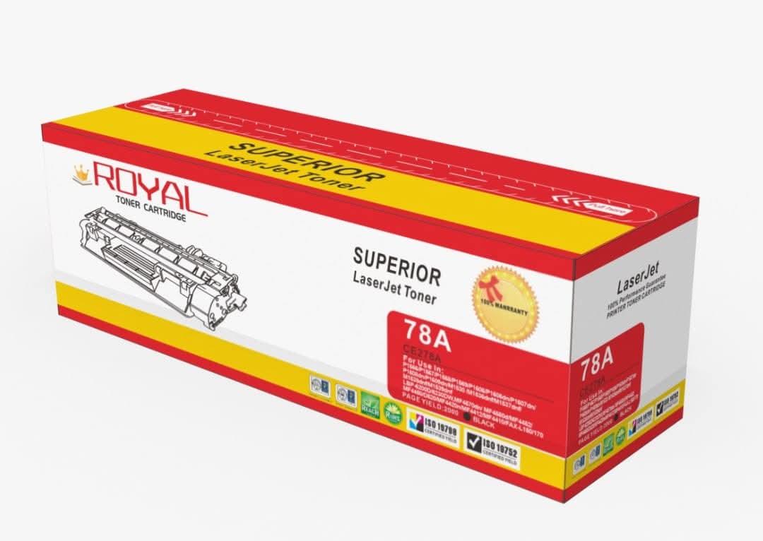 Compatible HP 78A Toner Cartridge (CE278A) for HP LaserJet Pro P1566, P1606 and M1536 Series Printers