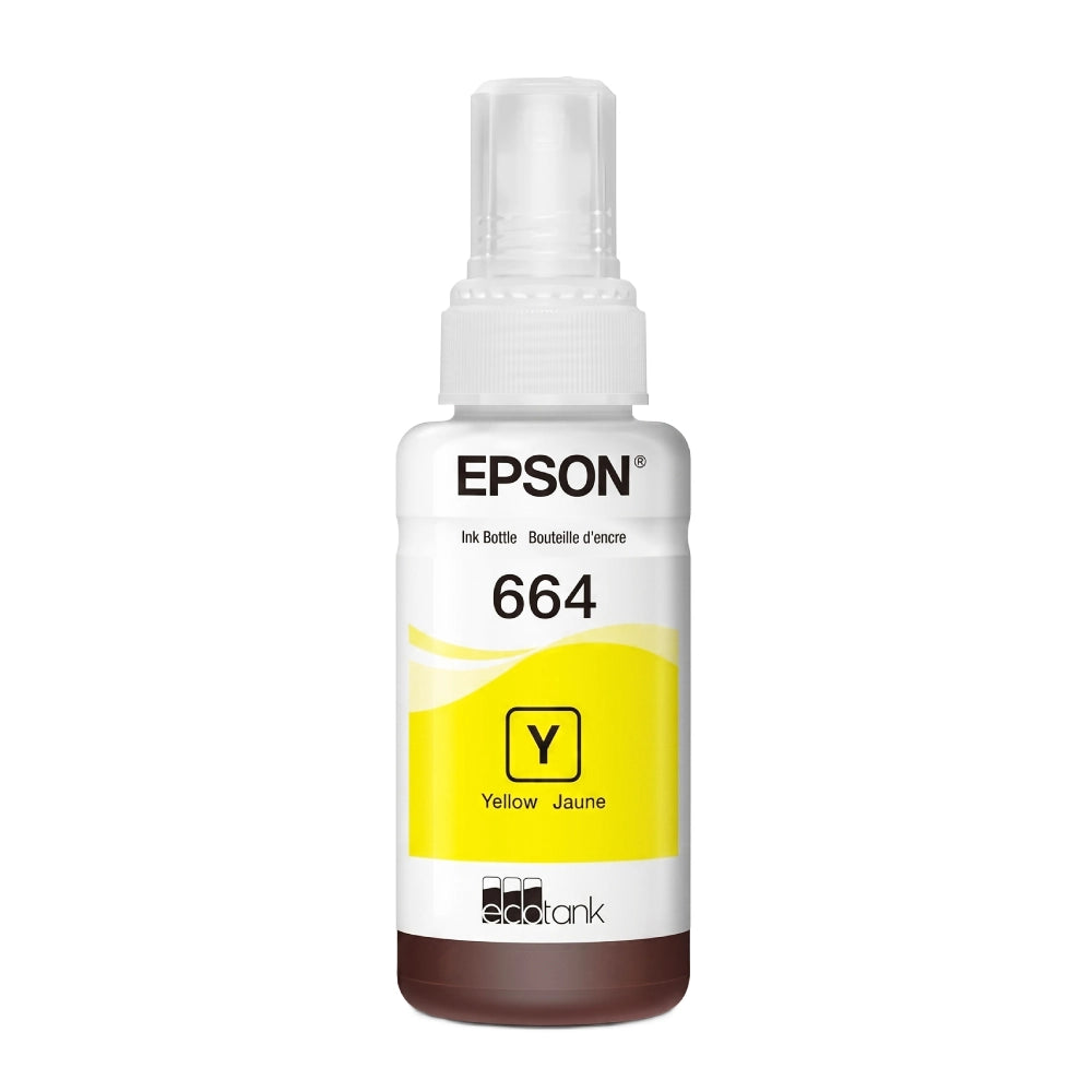 Epson 664 Original Ink Bottles (T6641, T6642, T6643, T6644) for Epson EcoTank L-Series Printers