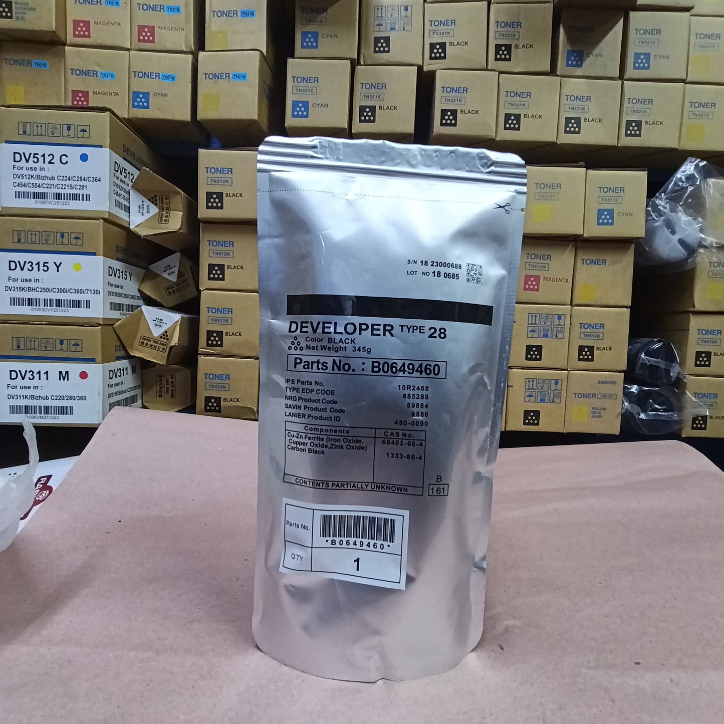 Ricoh Developer Type 28 for Ricoh Aficio 1015, 1018, 1113, 2015 & 2018 Series Copiers
