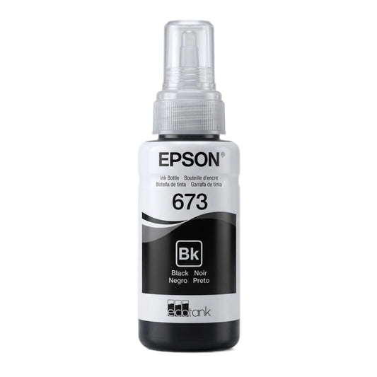 Epson 673 Original Ink Bottles (T6731, T6732, T6733, T6734, T6735, T6736) for Epson L800, L805, L810, L850 & L1800 Printers