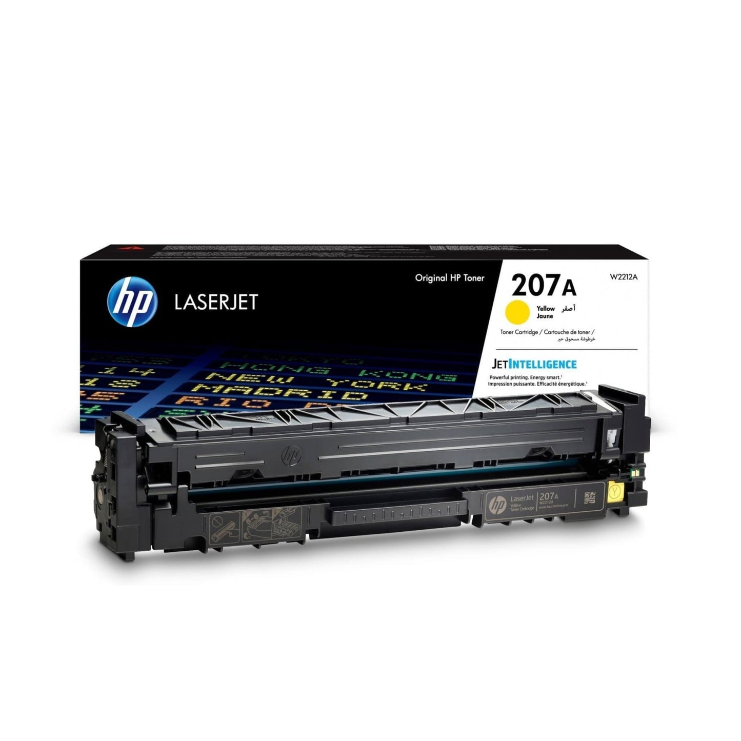 HP 207A Toner Cartridge (W2210A, W2211A, W2212A, W2213A) for HP Color LaserJet Pro M255 & MFP M282/M283 Series Printers.