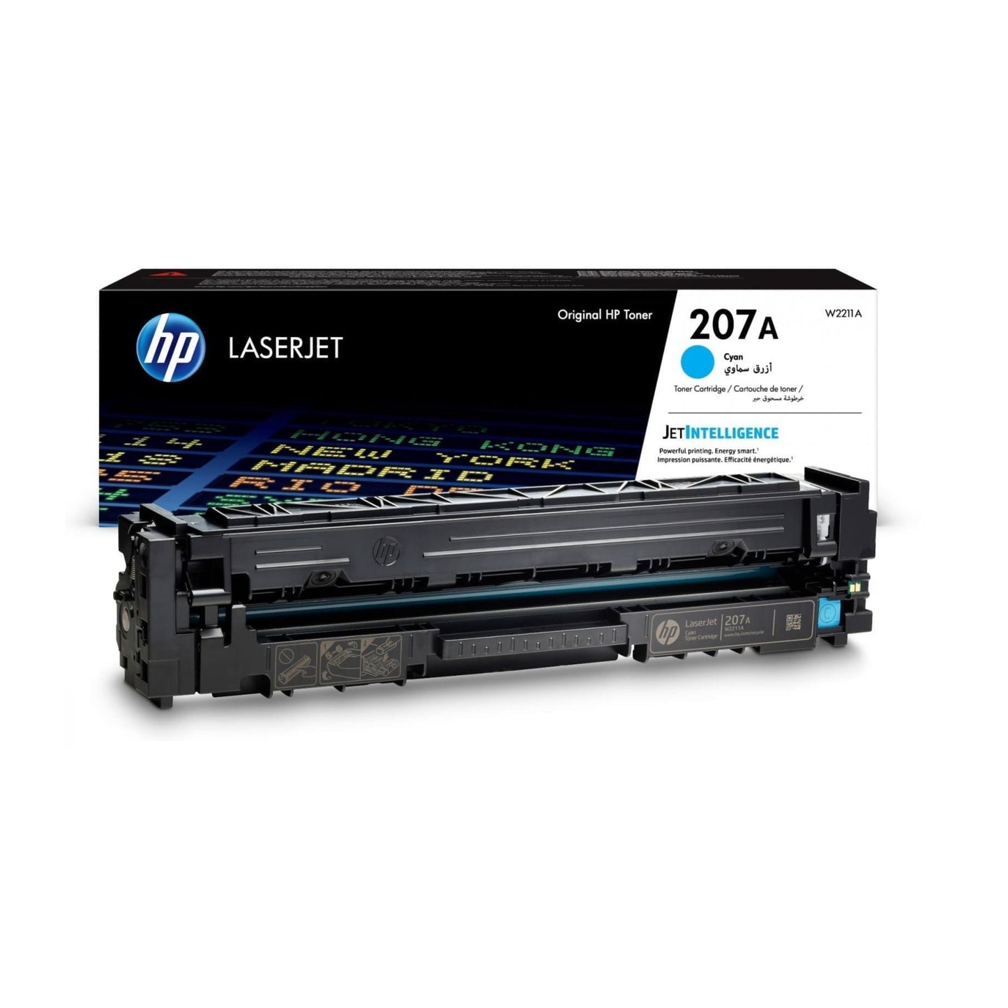HP 207A Toner Cartridge (W2210A, W2211A, W2212A, W2213A) for HP Color LaserJet Pro M255 & MFP M282/M283 Series Printers.