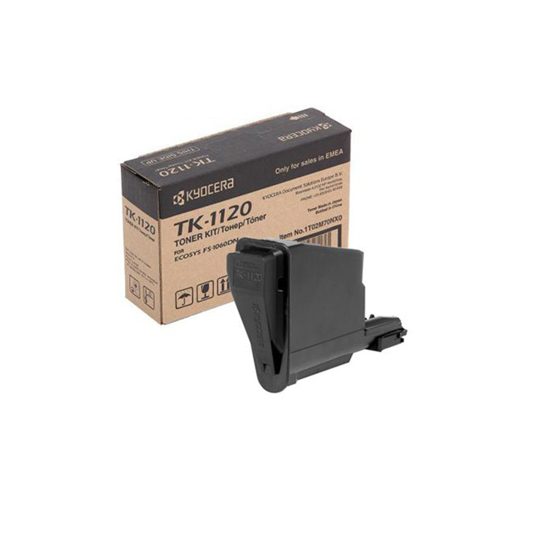 Kyocera TK-1120 Toner Cartridge for Kyocera FS-1060DN, FS-1025MFP, FS-1125MFP Printers. Tk1120