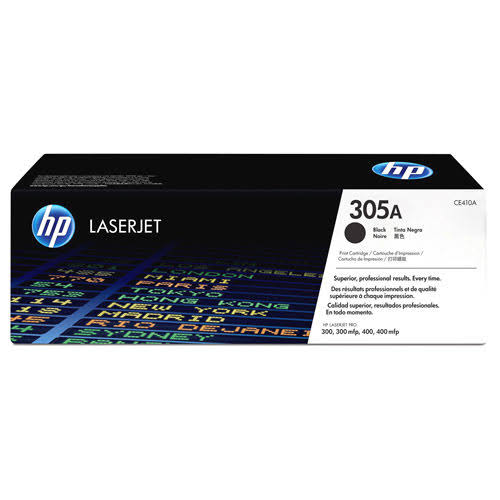 HP 305A Toner Cartridge (CE410A, CE411A, CE412A, CE413A) for HP LaserJet Pro 300 & 400 Color Series Printers
