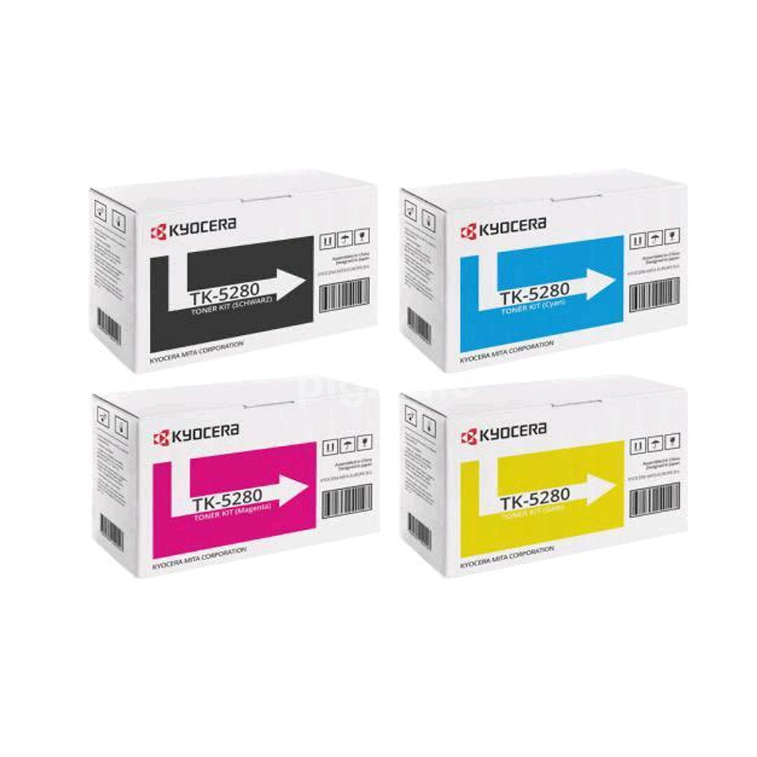 Kyocera TK-5280 Toner Cartridge (TK-5280K, TK-5280C, TK-5280M, TK-5280Y) for ECOSYS M6235cidn, M6635cidn & P6235cdn Printers