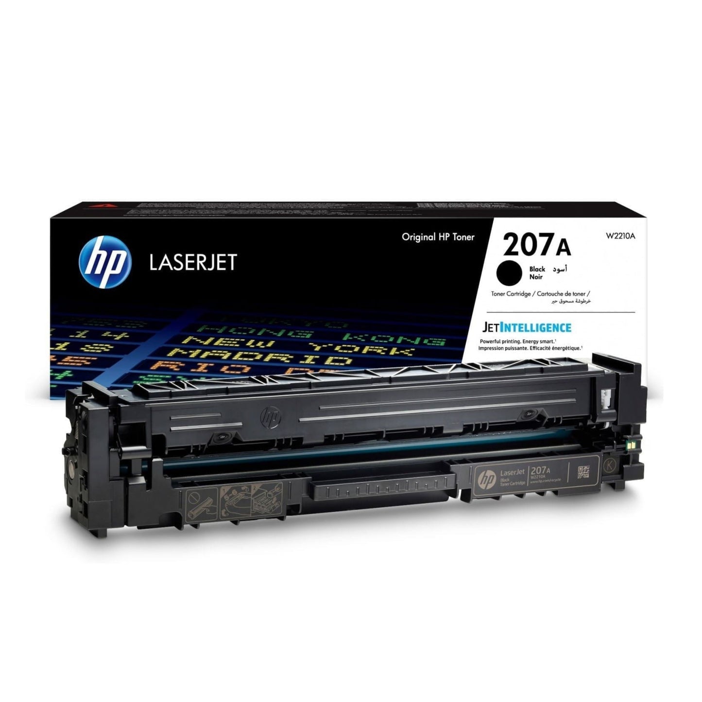 HP 207A Toner Cartridge (W2210A, W2211A, W2212A, W2213A) for HP Color LaserJet Pro M255 & MFP M282/M283 Series Printers.