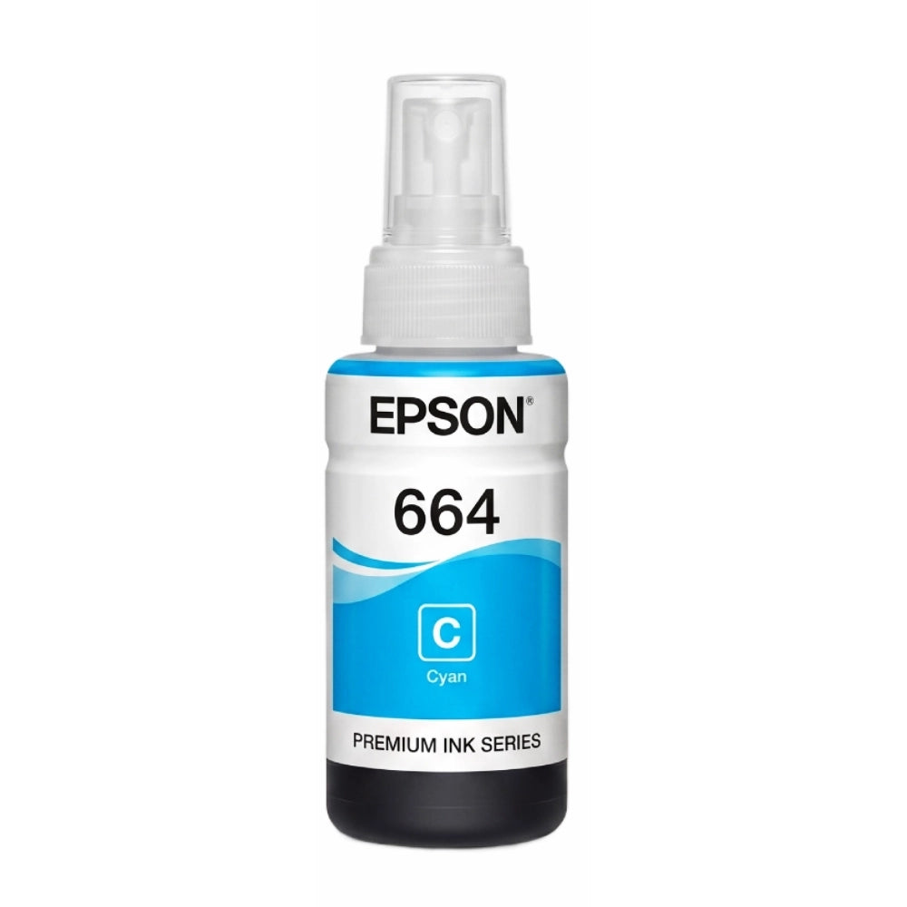 Epson 664 Original Ink Bottles (T6641, T6642, T6643, T6644) for Epson EcoTank L-Series Printers