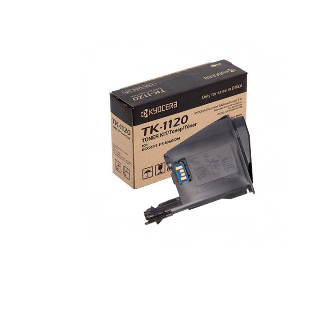Kyocera TK-1120 Toner Cartridge for Kyocera FS-1060DN, FS-1025MFP, FS-1125MFP Printers. Tk1120