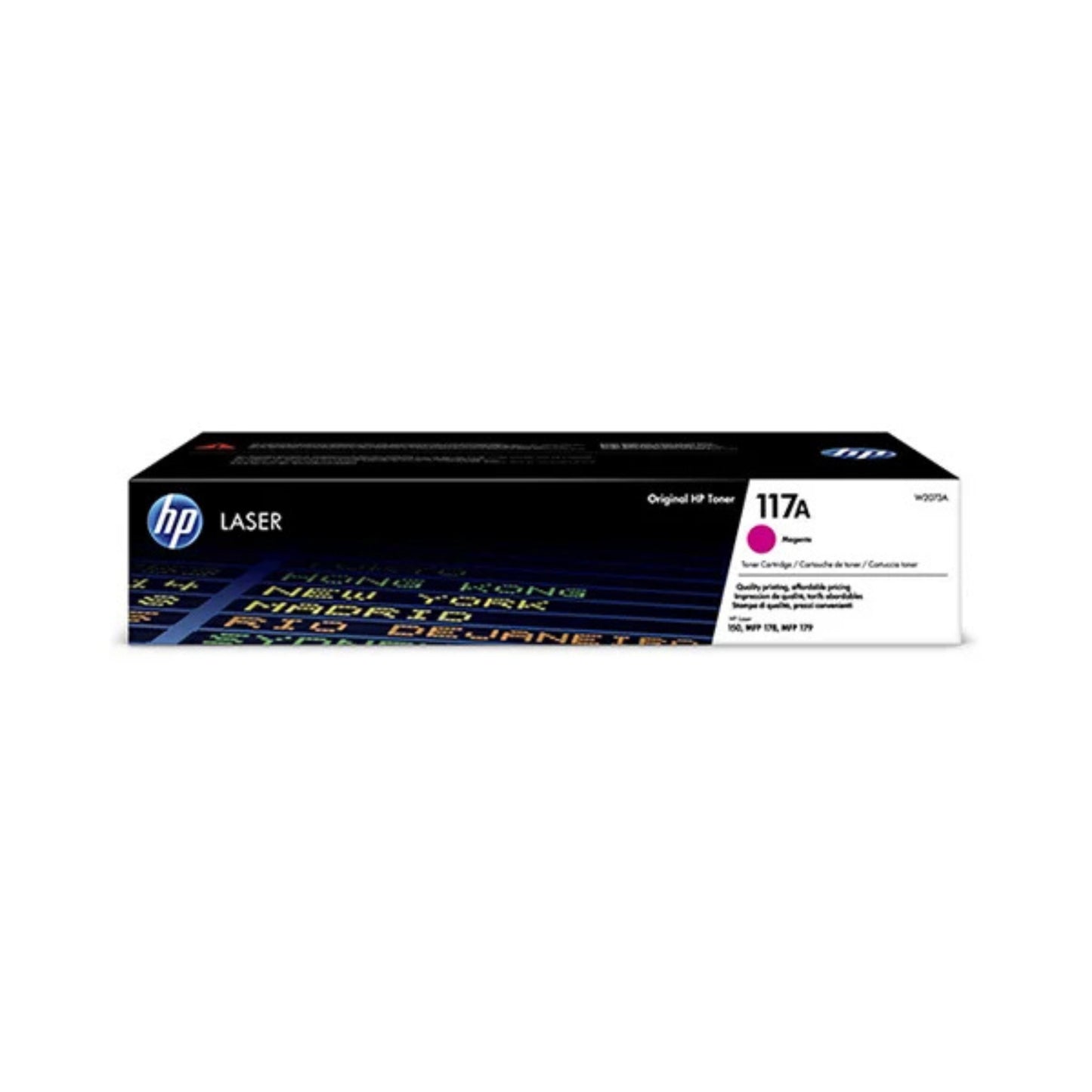HP 117A Toner Cartridge (W2070A, W2071A, W2072A, W2073A) for HP Color Laser 150 & HP Color Laser MFP 178/179 Series Printers