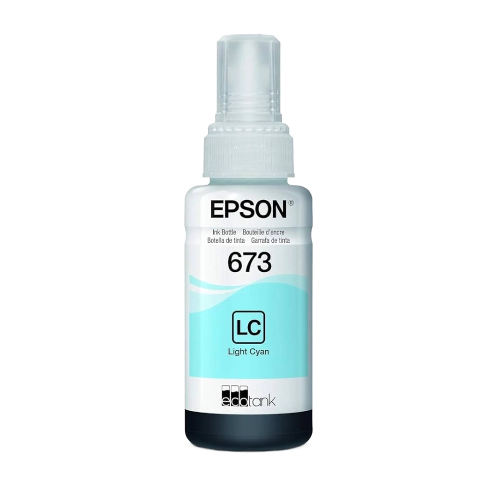 Epson 673 Original Ink Bottles (T6731, T6732, T6733, T6734, T6735, T6736) for Epson L800, L805, L810, L850 & L1800 Printers