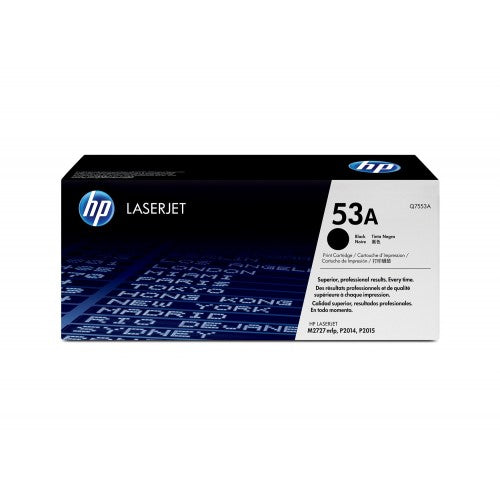 HP 53A Toner Cartridge (Q7553A) for HP LaserJet P2014, P2015, M2727 Series Printers